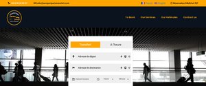 Aperçu du site Aéroport Paris Transfert — réalisation Jorge De Almeida