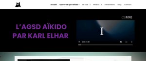 Aperçu du site Aikido 93200 (AGSD) — réalisation Jorge De Almeida