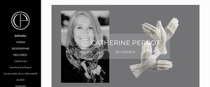 Aperçu du site Catherine Perrot — réalisation Jorge De Almeida