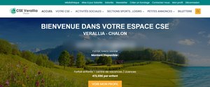 Aperçu du site CSE Verallia Chalon — réalisation Jorge De Almeida