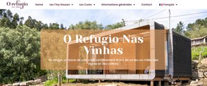 Aperçu du site O Refúgio nas Vinhas — réalisation Jorge De Almeida